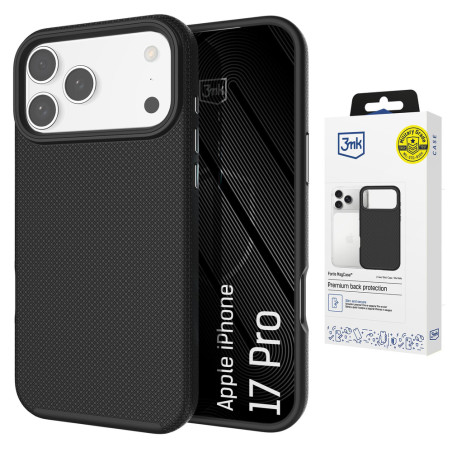 Kryt 3mk FORTIS MAGCASE pro iPhone 17 Pro – černý