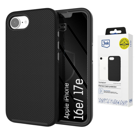 Kryt 3mk Fortis MagCase pro iPhone 16e/17e černá