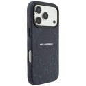 Kryt Karl Lagerfeld MONOGRAM Logo MagSafe pro iPhone 17 Pro – modrý