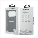 Kryt Karl Lagerfeld MONOGRAM Logo MagSafe pro iPhone 17 Pro – modrý