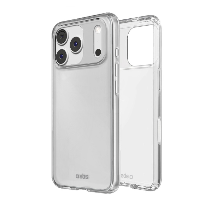 Kryt SBS Skinny Cover pro iPhone 17 Pro - transparentní