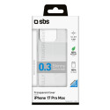 Kryt SBS Skinny Cover pro iPhone 17 Pro Max - transparentní