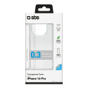 Kryt SBS Skinny Cover iPhone 16 Pro transparentní
