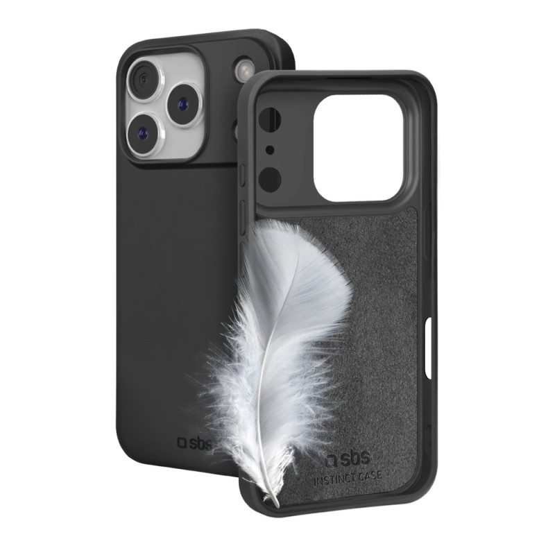 Kryt SBS INSTINCT pro iPhone 17 Pro - černý