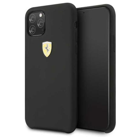 Kryt Ferrari Silicone iPhone 11 Pro Max černý