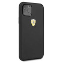 Kryt Ferrari Silicone iPhone 11 Pro Max černý