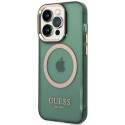 Kryt Guess GUHMP14LHTCMA pro iPhone 14 Pro - Gold Outline