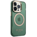 Kryt Guess GUHMP14LHTCMA pro iPhone 14 Pro - Gold Outline