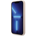 Kryt Guess 4G BIG METAL LOGO pro iPhone 15 Pro - růžová