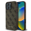 Kryt Guess 4G CLASSIC iPhone 16 Pro - hnědý