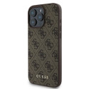Kryt Guess 4G CLASSIC iPhone 16 Pro - hnědý