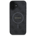 Kryt Guess 4G RING CLASSIC iPhone 16 - black