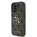 Kryt Guess 4G BIG LOGO pro iPhone 16 - hnědý