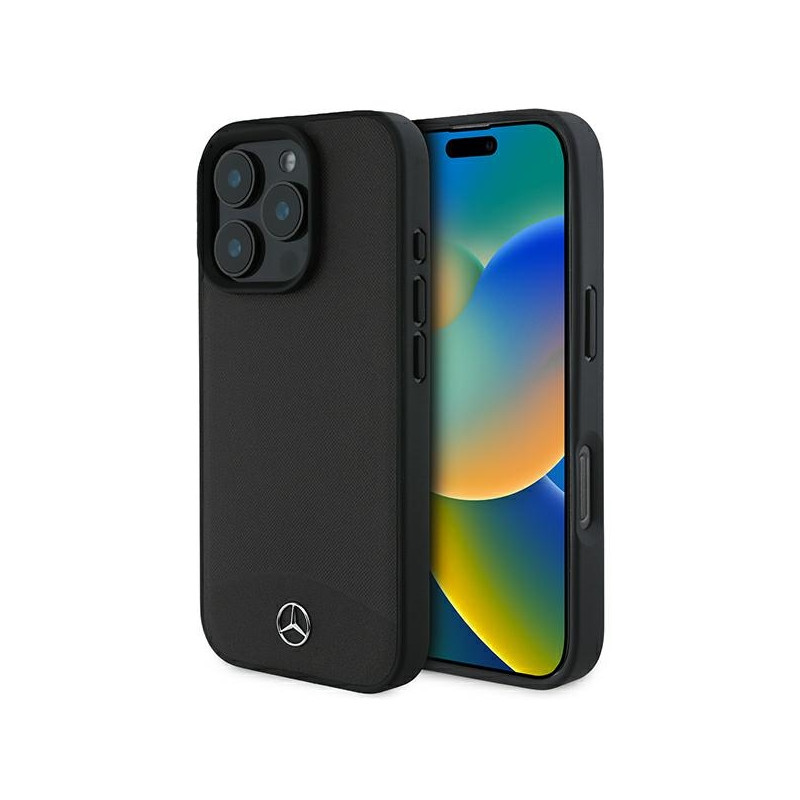 Kryt Mercedes pro iPhone 16 Pro - black