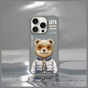 Kryt Nimmy COOL&FUTE 2.0 Bear iPhone 16 Pro – šedá