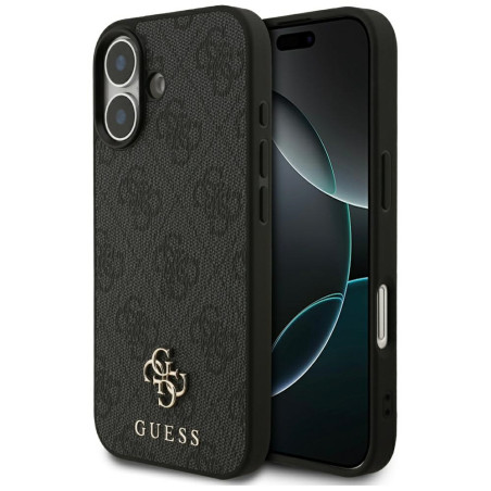 Kryt Guess 4G Small Classic Logo MagSafe iPhone 17 - černý