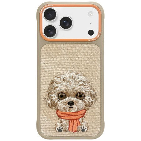 Kryt Nimmy Big Eyed Pet 2.0 pro iPhone 17 Pro Max - béžový