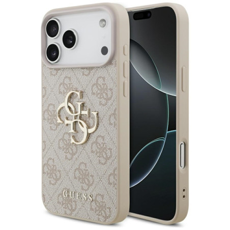 Kryt Guess 4G Big Logo pro iPhone 17 Pro Max - růžová
