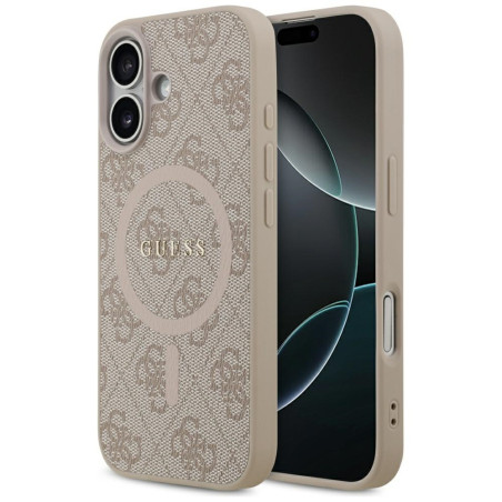 Kryt Guess 4G RING CLASSIC Logo pro iPhone 17 - růžový