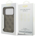 Kryt GUESS 4G Classic Case pro iPhone 17 Pro – hnědý