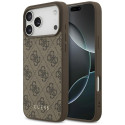 Kryt Guess 4G Classic Case pro iPhone 17 Pro Max - hnědá