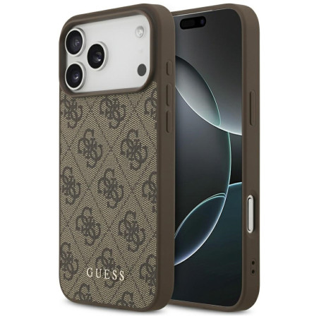 Kryt Guess 4G Classic Case pro iPhone 17 Pro Max - hnědá