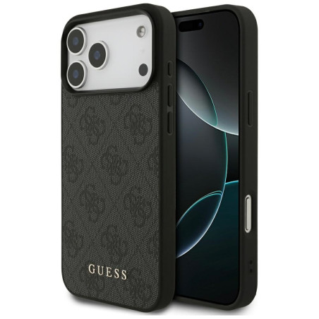 Kryt Guess 4G CLASSIC pro iPhone 17 Pro Max - černý