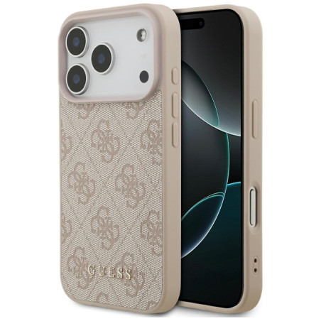 Kryt Guess 4G Classic Case iPhone 17 Pro - růžová