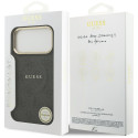 Kryt Guess 4G PU Classic Logo pro iPhone 17 Pro Max - black