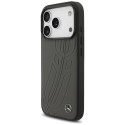Kryt Mercedes LAUREL MagSafe pro iPhone 17 Pro - černá/šedá