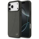 Kryt Mercedes LAUREL MagSafe pro iPhone 17 Pro Max černá/šedá