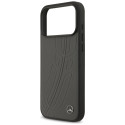 Kryt Mercedes LAUREL MagSafe pro iPhone 17 Pro Max černá/šedá