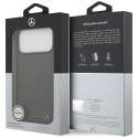 Kryt Mercedes LAUREL MagSafe pro iPhone 17 Pro Max černá/šedá