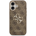 Kryt Guess 4G BIG 4G Classic Logo pro iPhone 17 - hnědá/zlatá