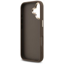 Kryt Guess 4G BIG 4G Classic Logo pro iPhone 17 - hnědá/zlatá