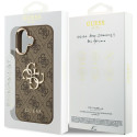 Kryt Guess 4G BIG 4G Classic Logo pro iPhone 17 - hnědá/zlatá