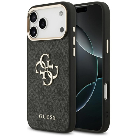 Kryt Guess 4G Big 4G Classic Logo iPhone 17 Pro Max - black/gold