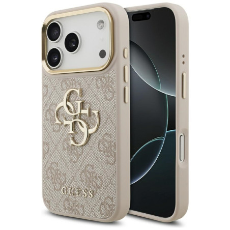 Kryt Guess 4G Big 4G Classic Logo iPhone 17 Pro rose gold