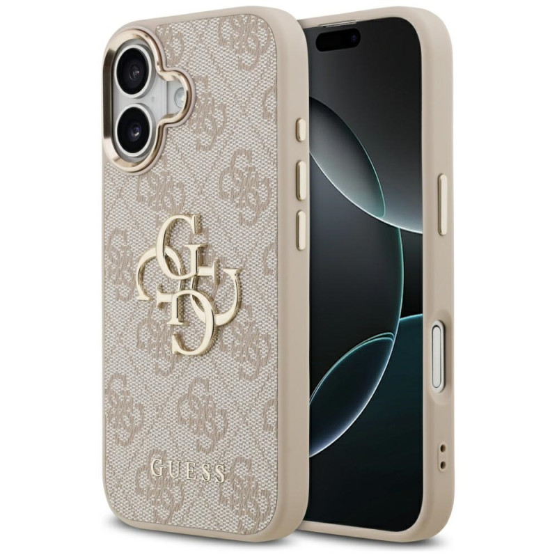 Kryt Guess 4G Big 4G Classic Logo Case pro iPhone 17 - rose gold