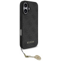 Kryt Guess 4G Charms Collection iPhone 17 černý