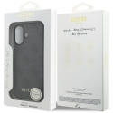 Kryt Guess 4G Charms Collection iPhone 17 černý