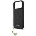 Kryt Guess 4G Charms Collection MagSafe pro iPhone 17 Pro Max - black