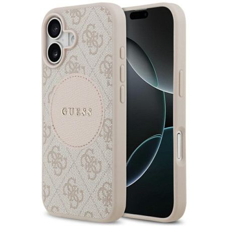 Kryt Guess 4G CIRCLE CLASSIC iPhone 17 - pink
