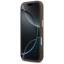 Kryt Guess 4G Triangle Logo pro iPhone 17 Pro - hnědý/zlatý
