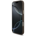 Kryt Guess Triangle Logo MagSafe iPhone 17 Pro Max - hnědá/zlatá