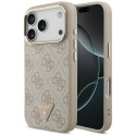 Kryt Guess 4G Triangle Logo pro iPhone 17 Pro - růžové zlato