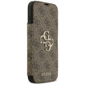 Kryt Guess 4G METAL LOGO pro iPhone 17 Pro Max - hnědý