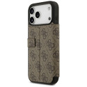 Kryt Guess 4G METAL LOGO pro iPhone 17 Pro Max - hnědý
