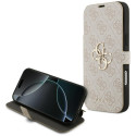 Kryt Guess 4G Metal Logo iPhone 17 Pro Max - růžový