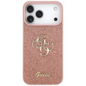 Kryt Guess Fixed Glitter Big 4G iPhone 17 Pro Max - růžová
